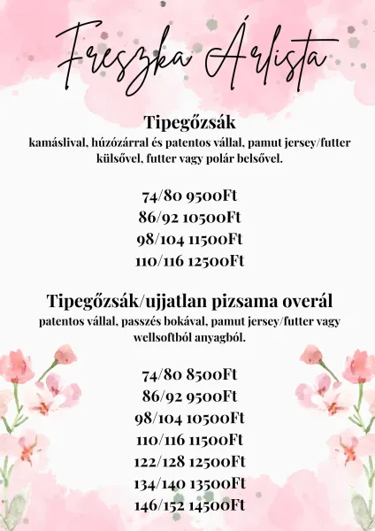 Pizsama ár